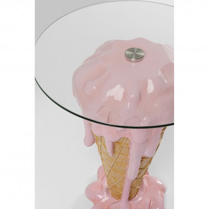 Bar Table ice cream Ø60cm pink Kare Design