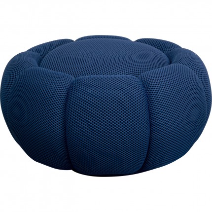 Pouf Peppo Bloom bleu Kare Design