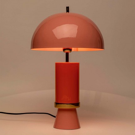 Lampe Josy rose et orange Kare Design