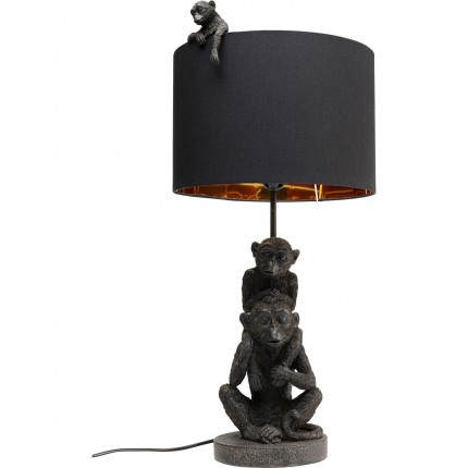 Lampe singes noirs Kare Design