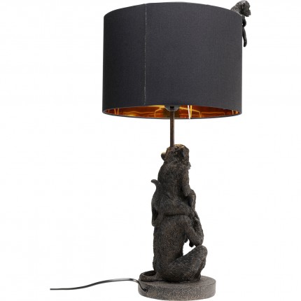 Lampe singes noirs Kare Design