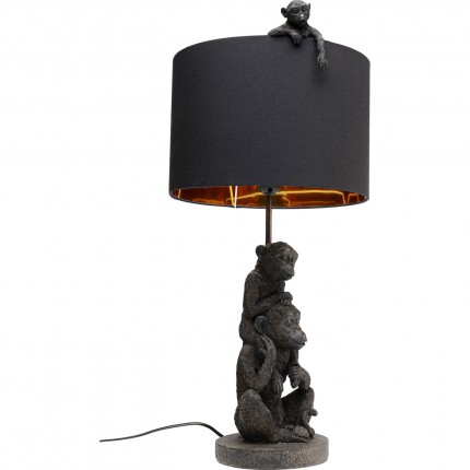 Lampe singes noirs Kare Design