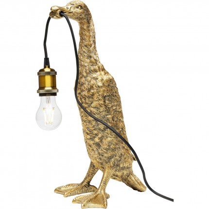 Lampe canard doré Kare Design