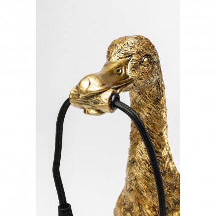 Lampe canard doré Kare Design