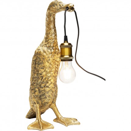 Lampe canard doré Kare Design