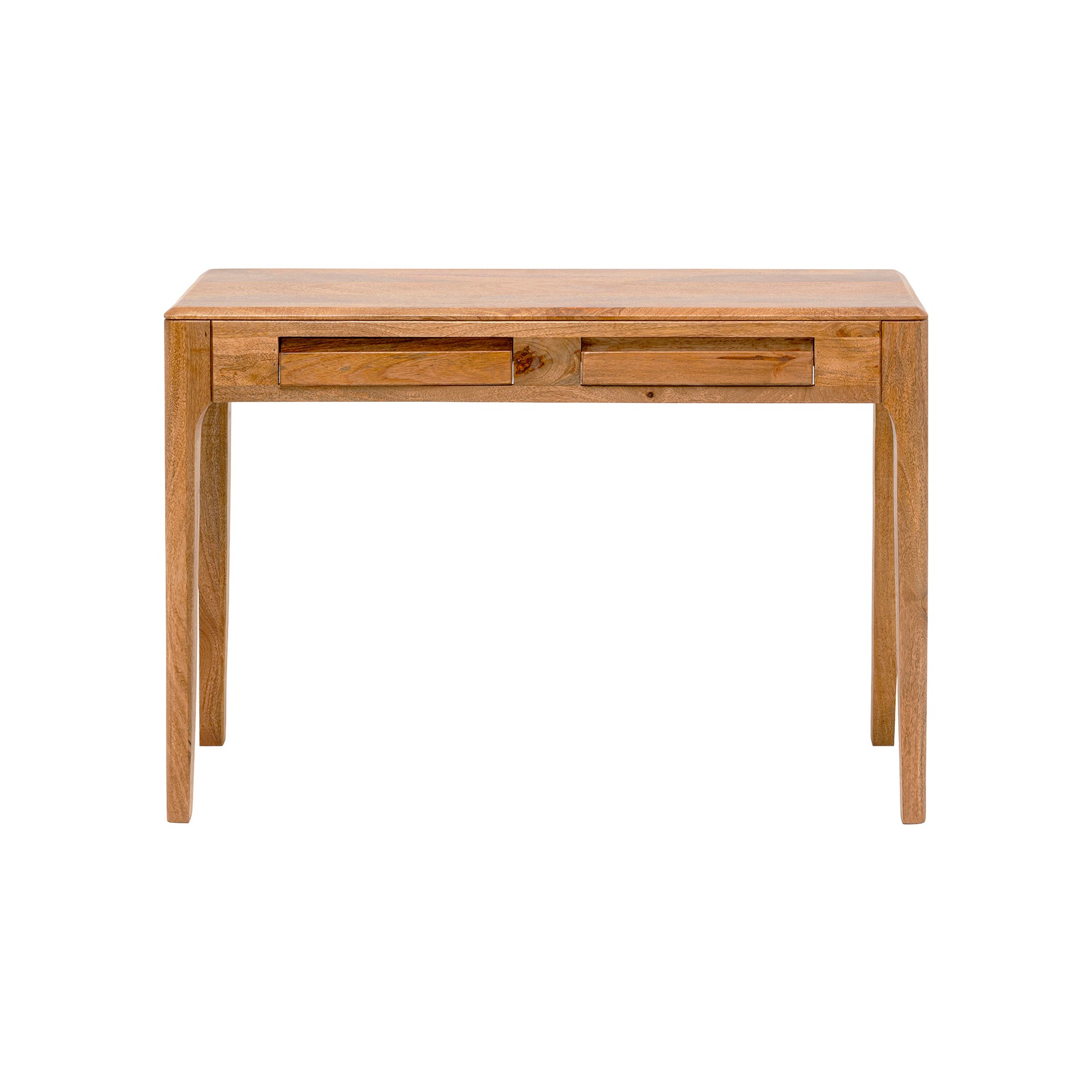 Console/bureau Brooklyn nature 2 tiroirs 110x40cm Kare Design