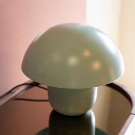 Lampe Mushroom 27cm menthe Kare Design