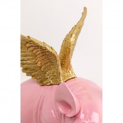 Deco winged pig pink XL Kare Design