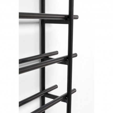 Wall Wine Shelf Cape Town 136cm black Kare Design