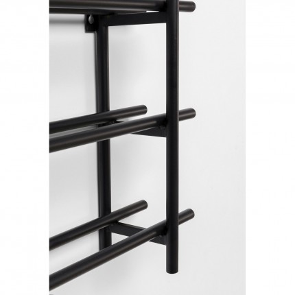 Wall Wine Shelf Cape Town 34cm black Kare Design