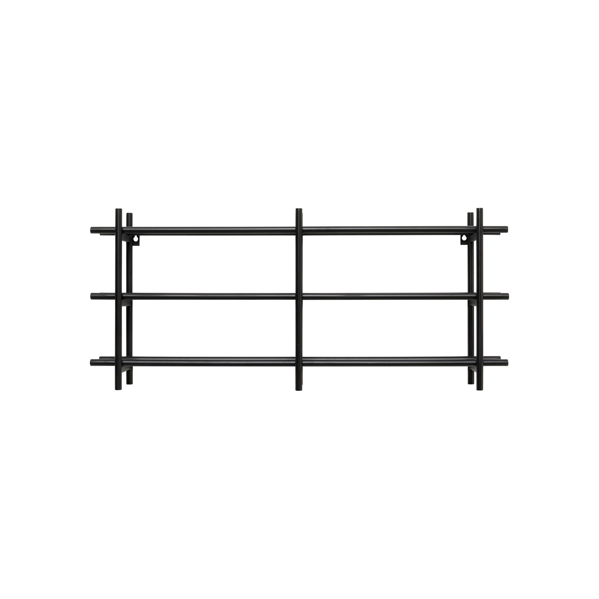 Wall Wine Shelf Cape Town 34cm black Kare Design