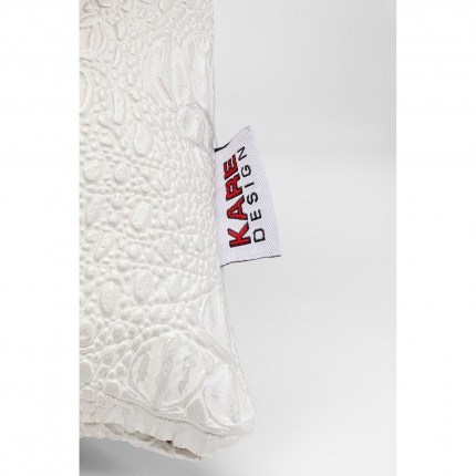 Cushion Croco white Kare Design