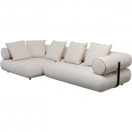 Corner Sofa Splendido cream left Kare Design