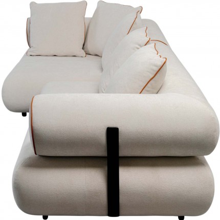 Corner Sofa Splendido cream left Kare Design