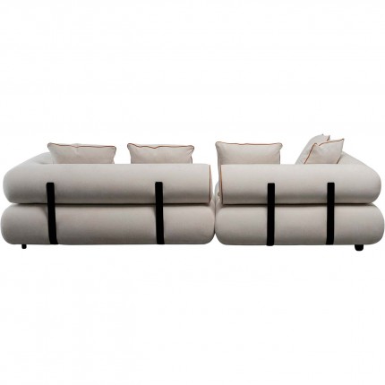 Corner Sofa Splendido cream left Kare Design