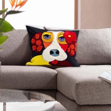 Coussin chien basset Kare Design