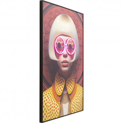 Framed Picture LED Fancy blonde 80x120cm Kare Design