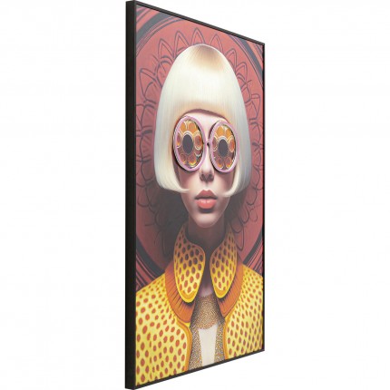 Framed Picture LED Fancy blonde 80x120cm Kare Design