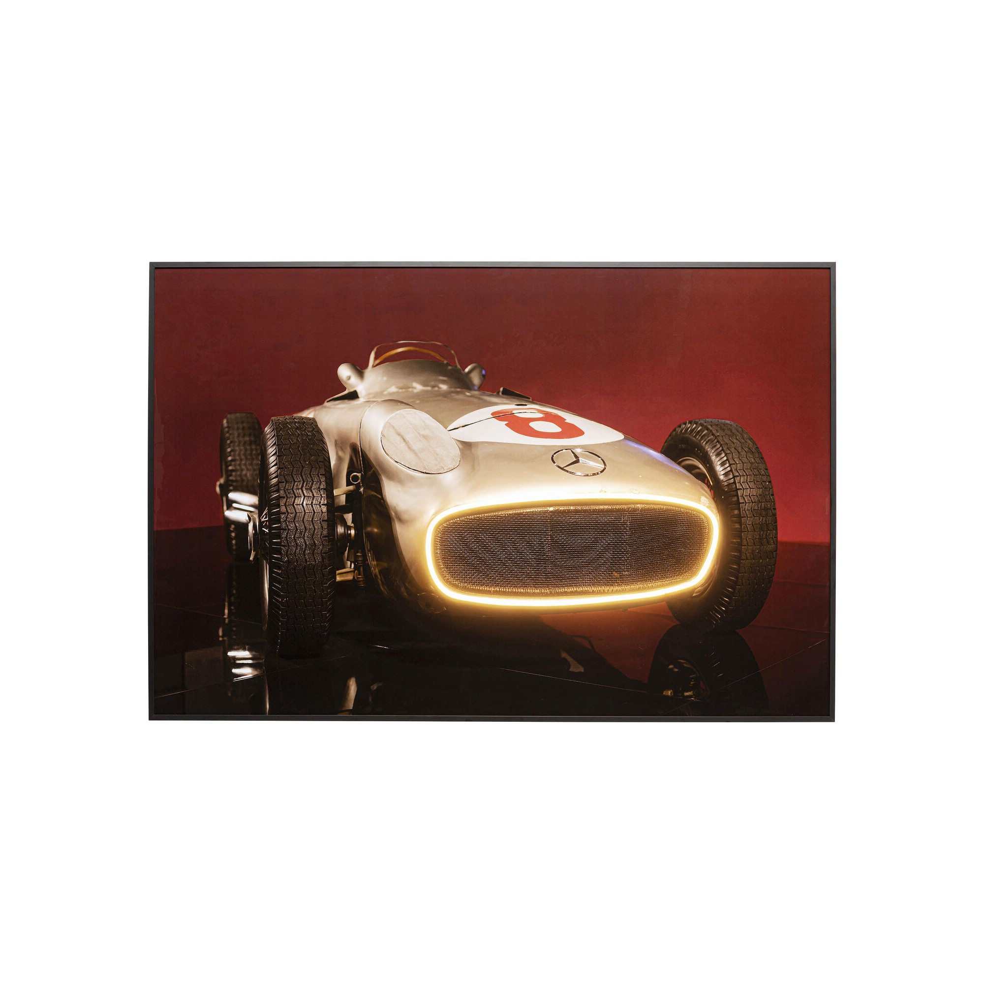 Tableau Racing Car LED 80x120cm