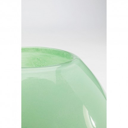 Vase Punti green and white 20cm Kare Design