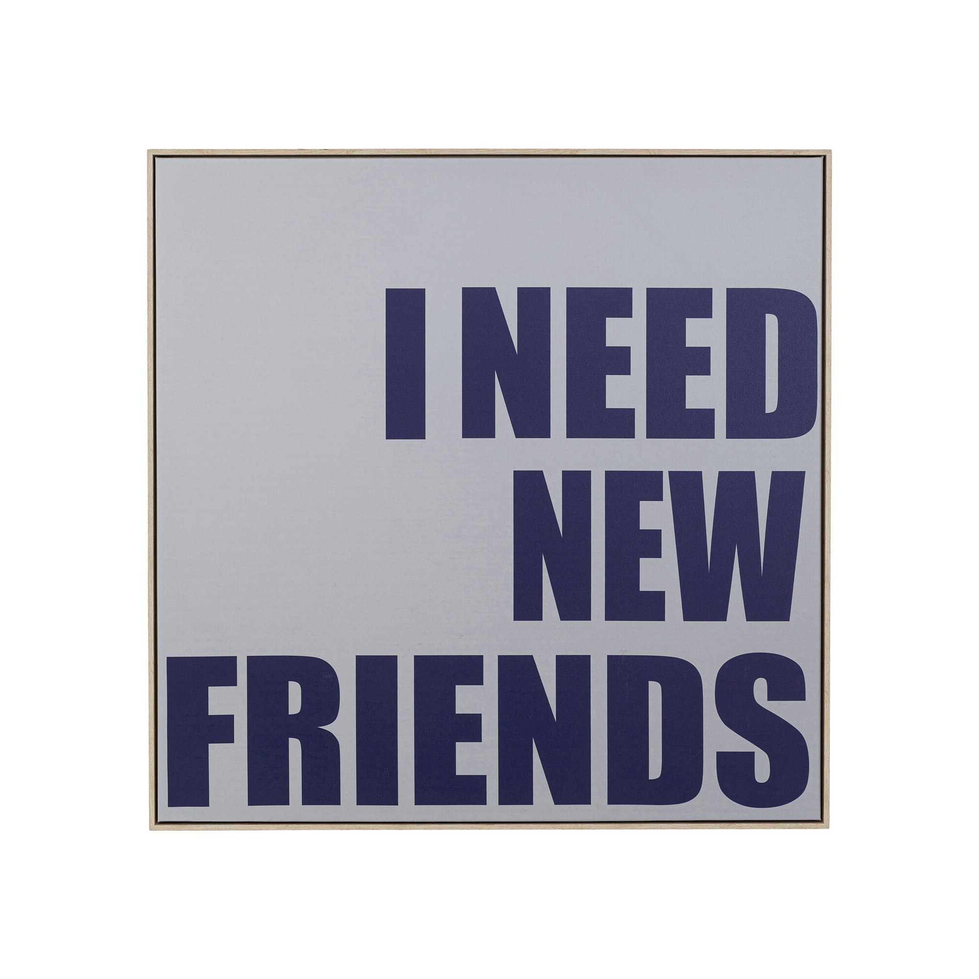 Tableau New Friends 80x80cm Kare Design