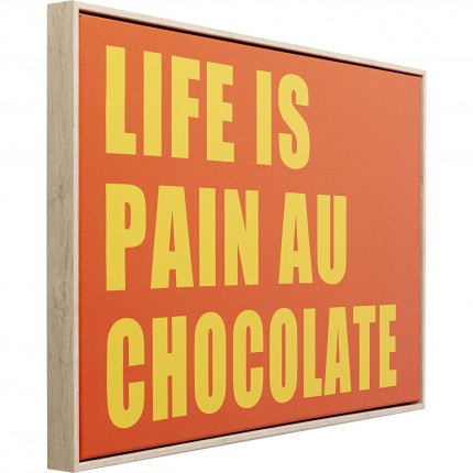 Framed Picture Pain Au Chocolate 60x40cm Kare Design