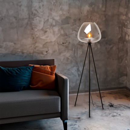 Floor Lamp Sphere 146cm smoke Kare Design