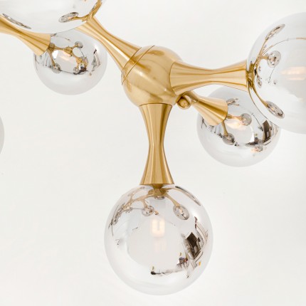 Pendant Lamp Atomic Balls 14 gold Kare Design