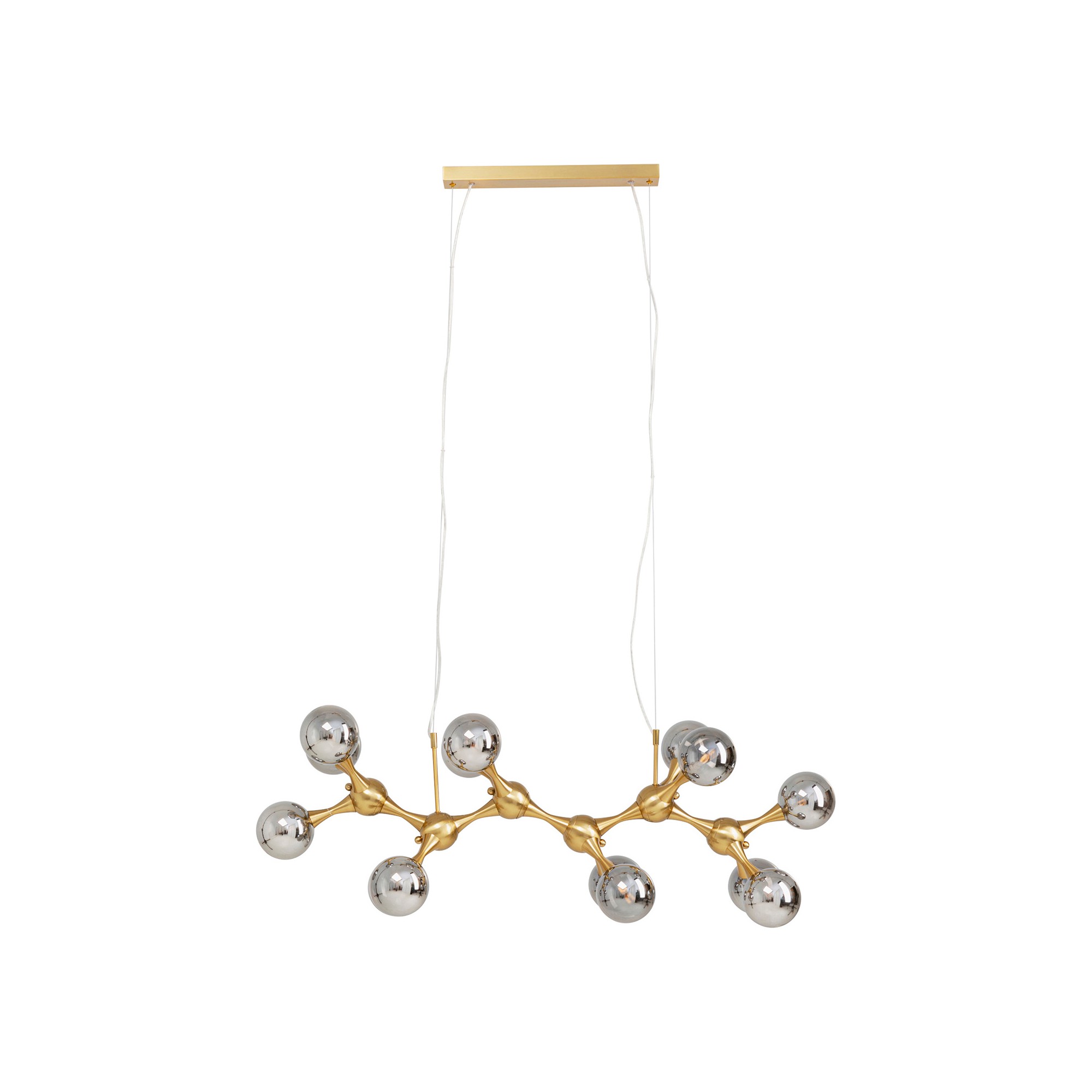 Pendant Lamp Atomic Balls 14 gold Kare Design