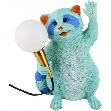 Lampe raton laveur bleu Kare Design