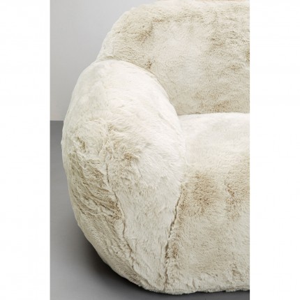 Fauteuil Mika 115cm crème Kare Design