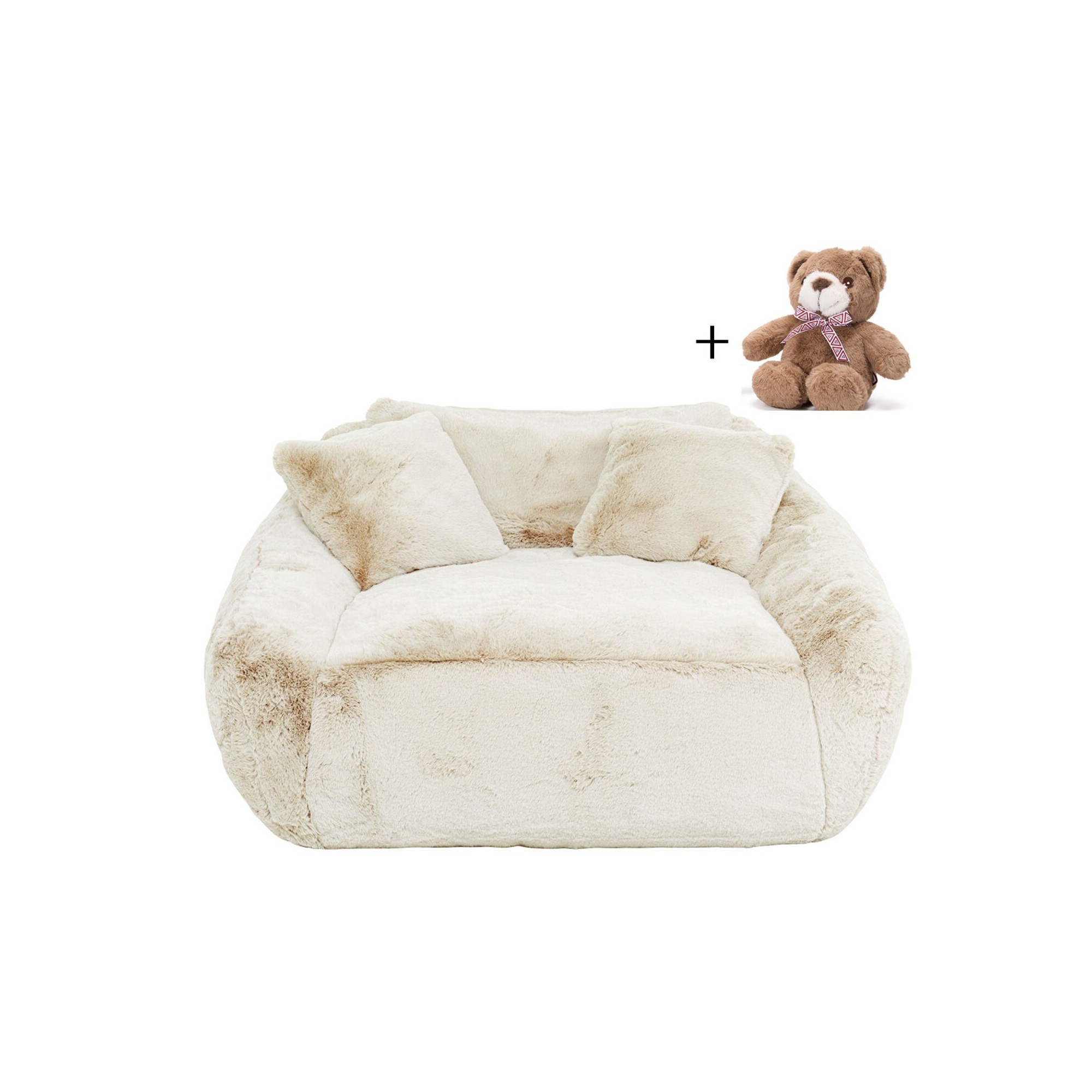 Loveseat Mika 2-Seater cream Kare Design