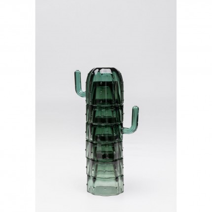 Verres cactus set de 6 Kare Design