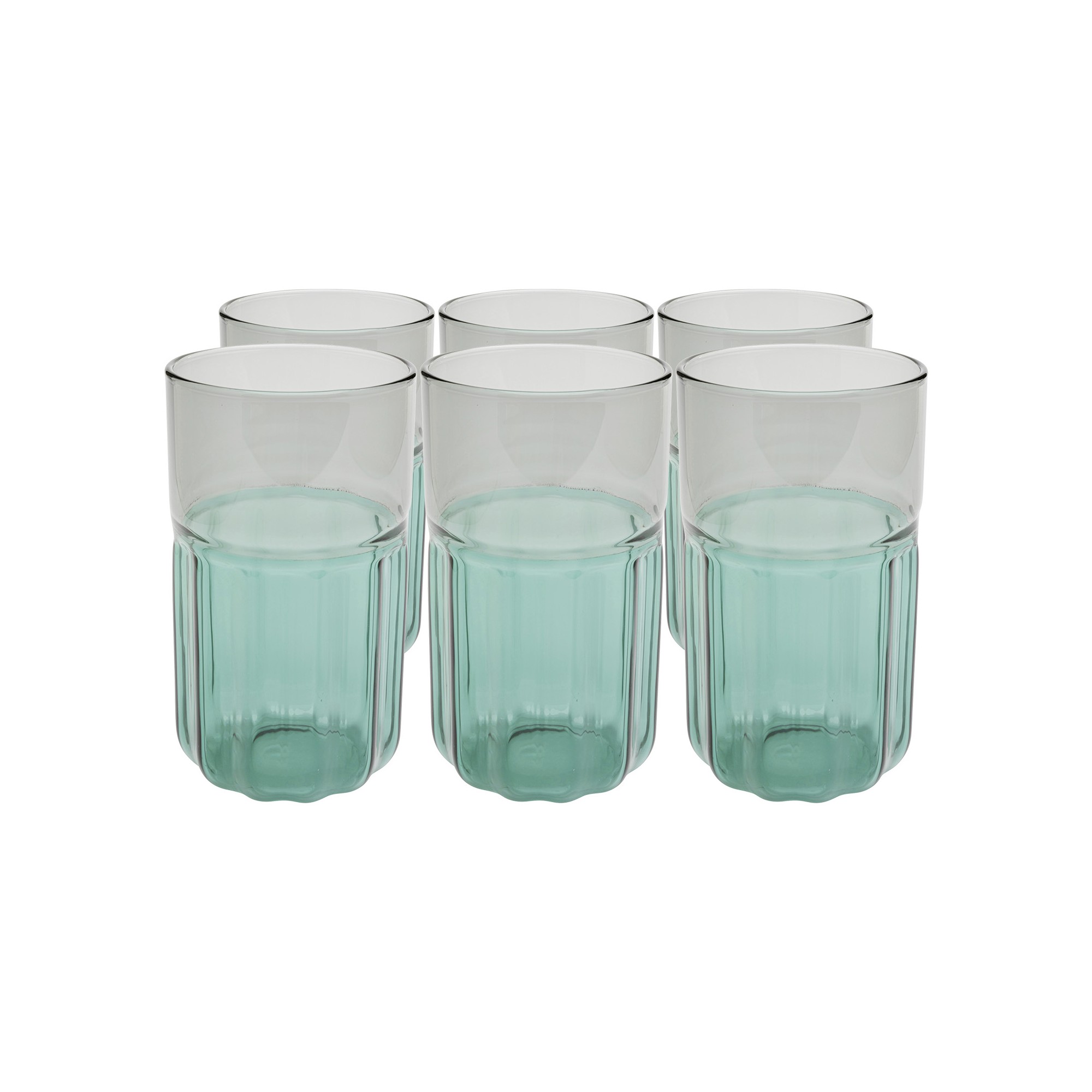 High Water Glass Duetto (6/set) Kare Design