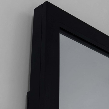 Miroir Brick noir 182x71cm Kare Design