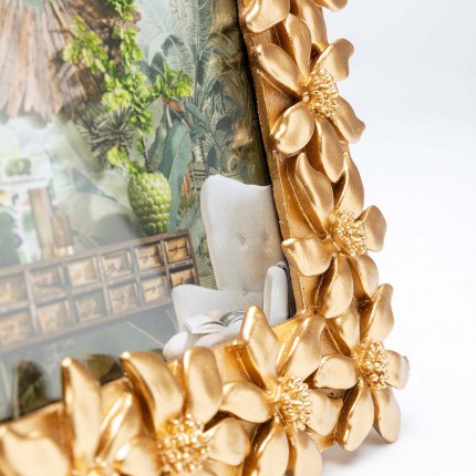 Picture Frame Flower gold 21x26cm Kare Design