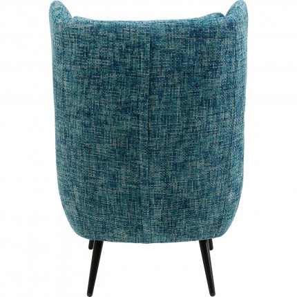 Armchair Arne blue Kare Design