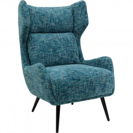 Armchair Arne blue Kare Design