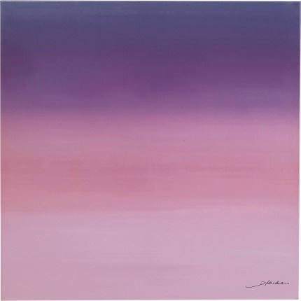 Canvas Picture Tendency 120x120cm purple Kare Design