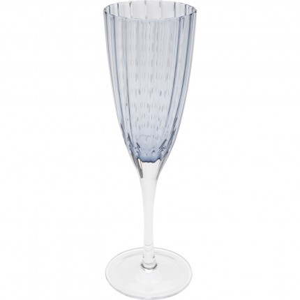 Champagne Glass Clue (6/set) Kare Design