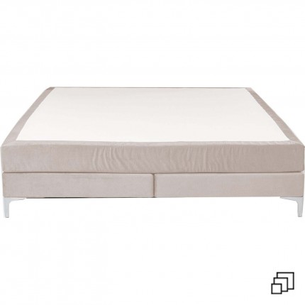 Base Boxspring Benito cream Kare Design