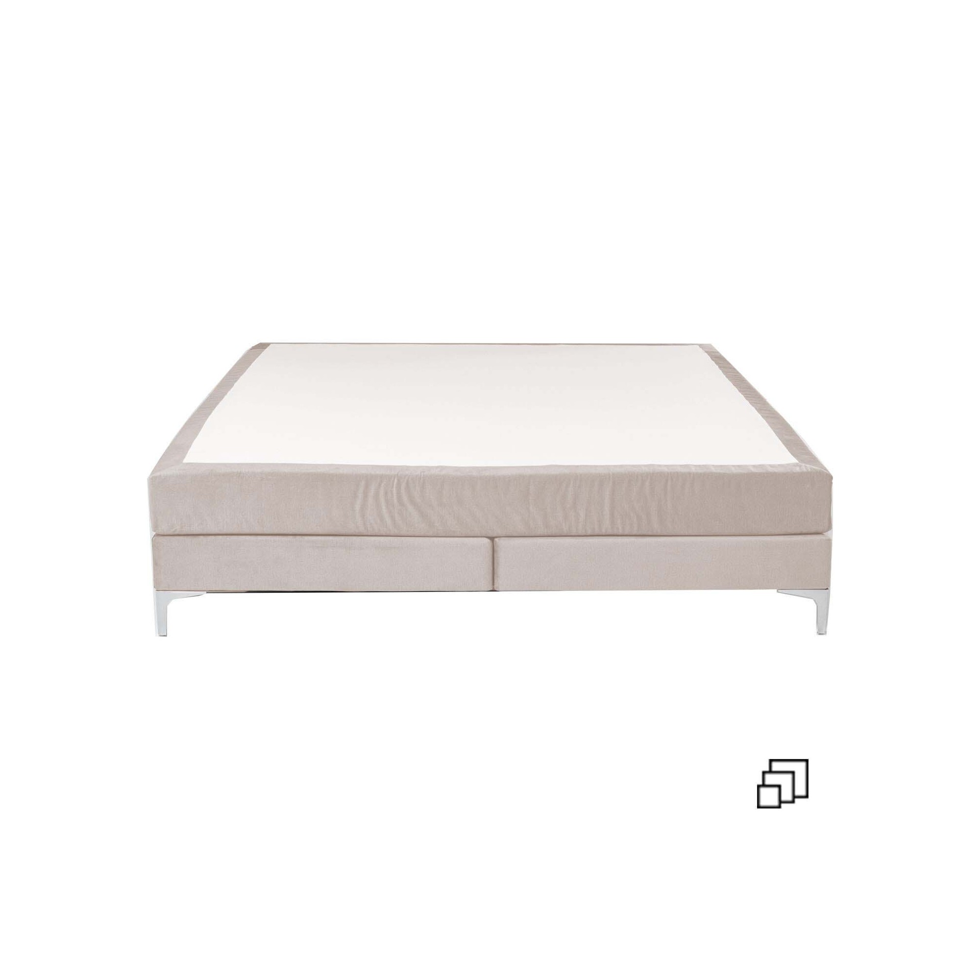 Base Boxspring Benito cream Kare Design