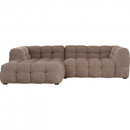 Corner Sofa Salamanca brown left Kare Design