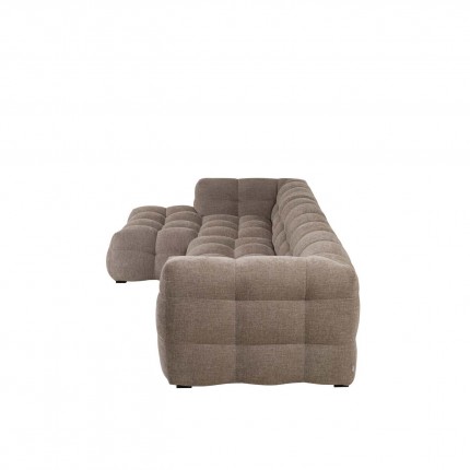 Corner Sofa Salamanca brown left Kare Design