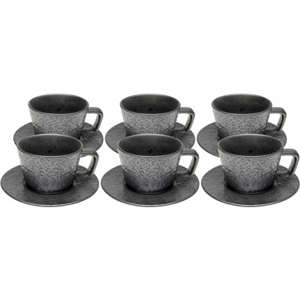 Espresso Cup Cosmos black (6/set) Kare Design