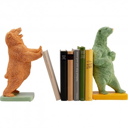 Serre-livres ours set de 2 Kare Design