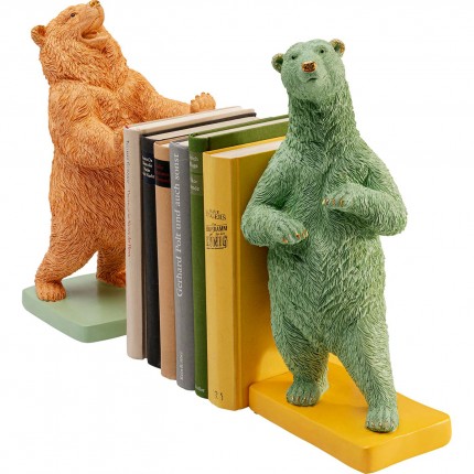 Serre-livres ours set de 2 Kare Design