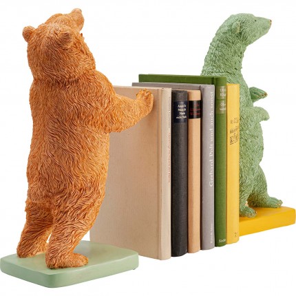 Serre-livres ours set de 2 Kare Design