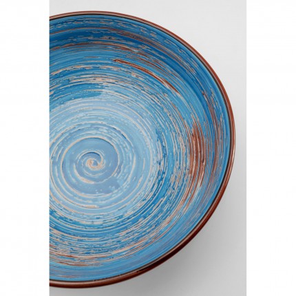 Bowl Swirl Ø18cm blue (4/set) Kare Design