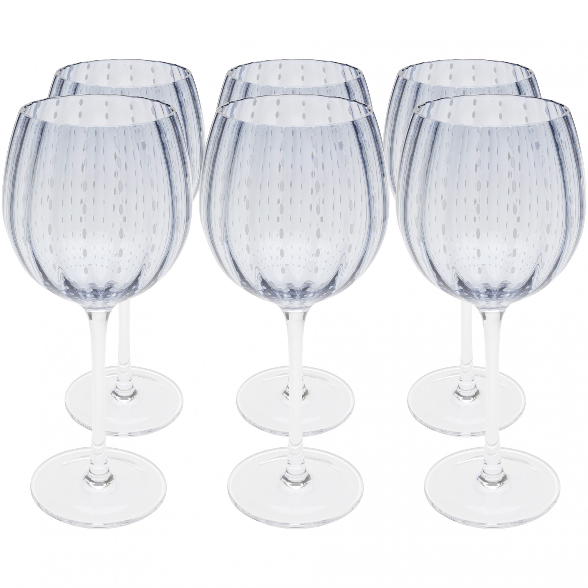 Verres à vin Clue set de 6 Kare Design